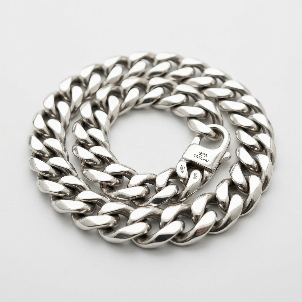 Sterling Silver Thick Chain