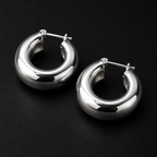 Sterling Silver Hoop Earrings