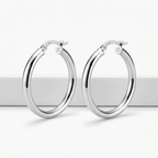 Sterling Silver Hoop Earrings