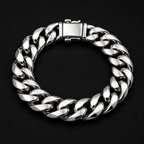 Sterling Silver Cuban Link Bracelet