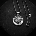 925 Sterling Silver Leo Zodiac Pendant Necklace