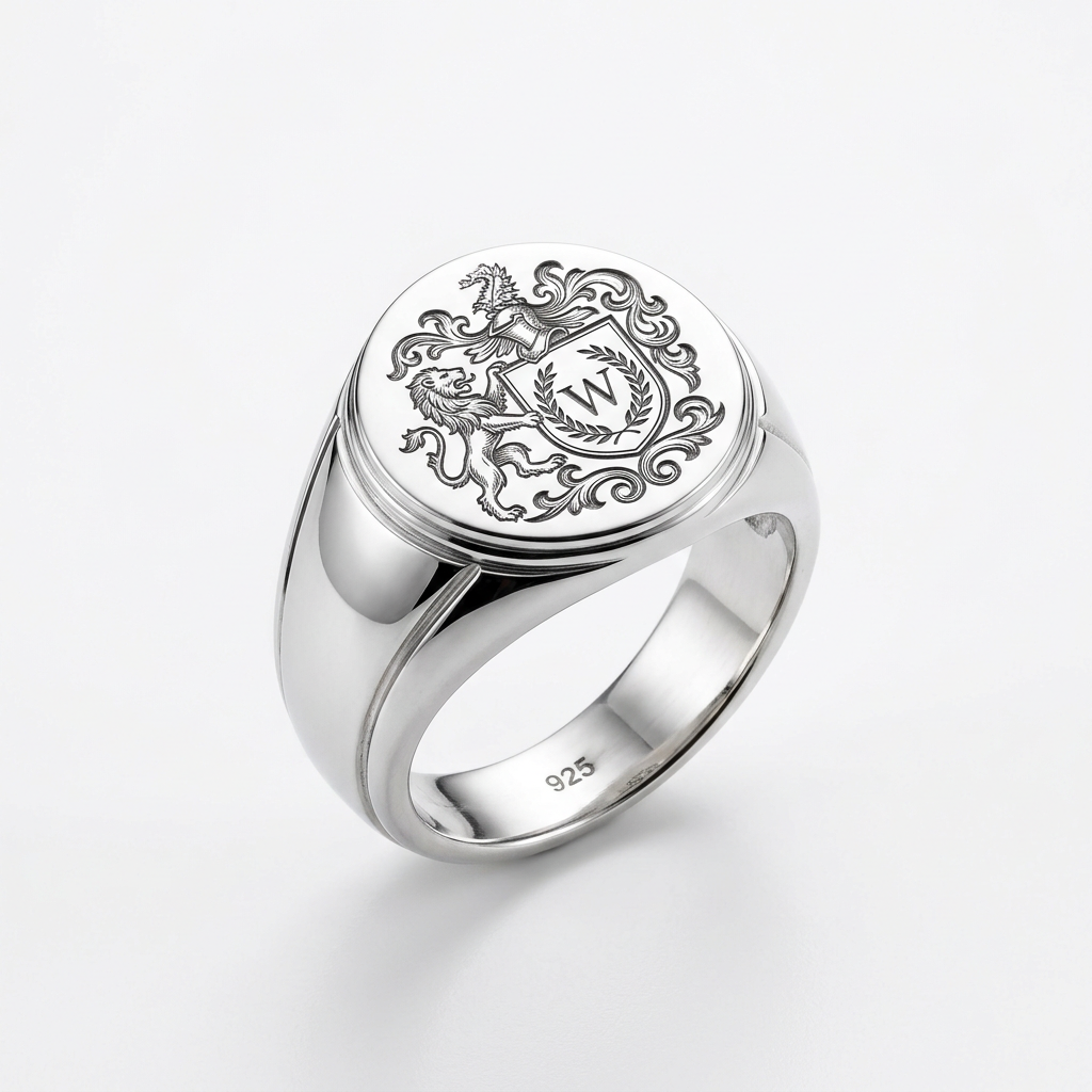 Sterling Silver Signet Ring